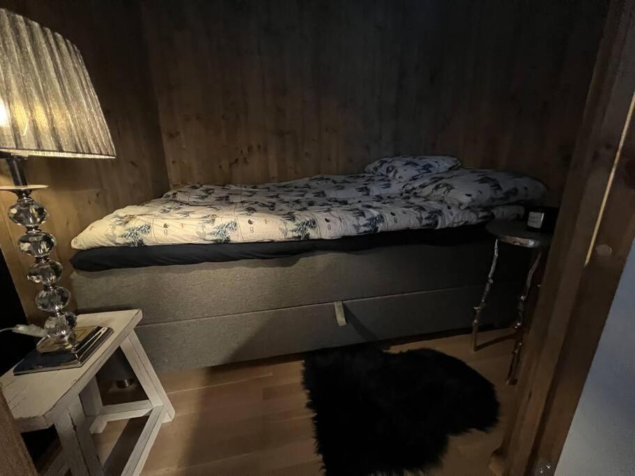 Attraktiv & Smart Funkishytte Pa Nes Strandhager. Arnes  Bagian luar foto
